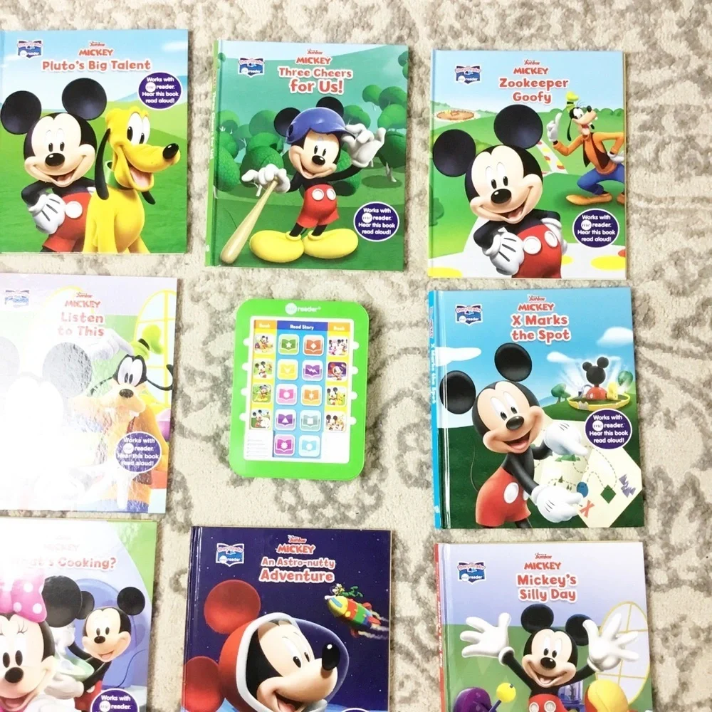 My Read Lot of 9 Disney Mickey Books Reader